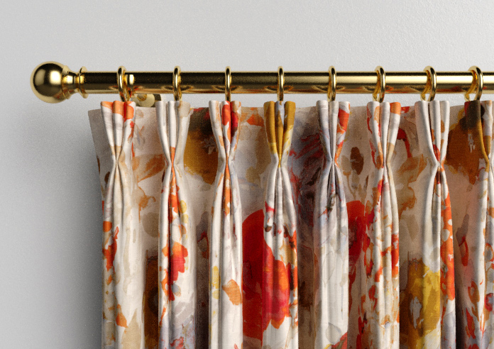 Harper, Burnt Orange - Made to Measure Curtains - Image 11